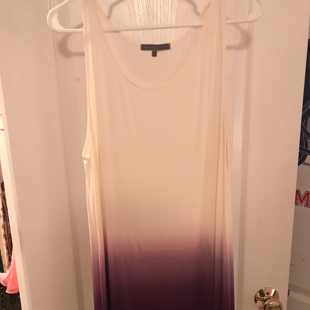 PURPLE/ WHITE DRESS!